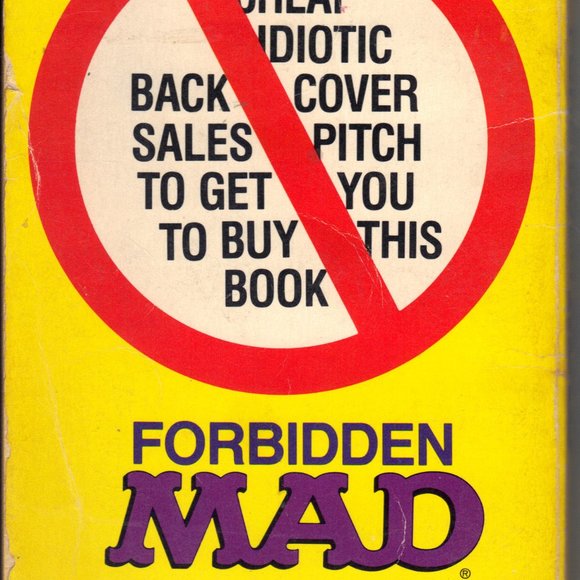 Mad Paperback Book “Forbidden MAD #64” First Printing - Picture 2 of 2
